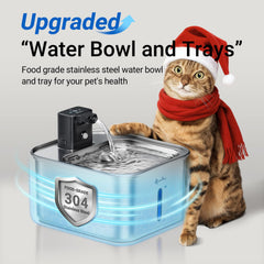 DownyPaws FurSink battery compartment enables cordless placement anywhere.