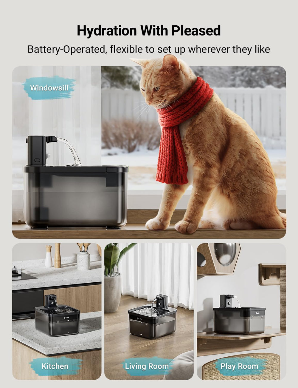 DownyPaws Fursink cordless battery unit ready for charging