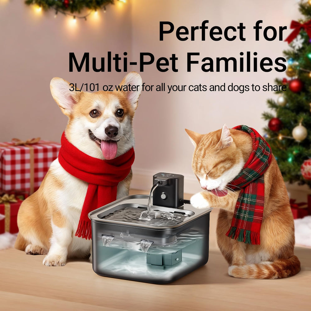 DownyPaws stainless-steel-body provides durable, hygienic design