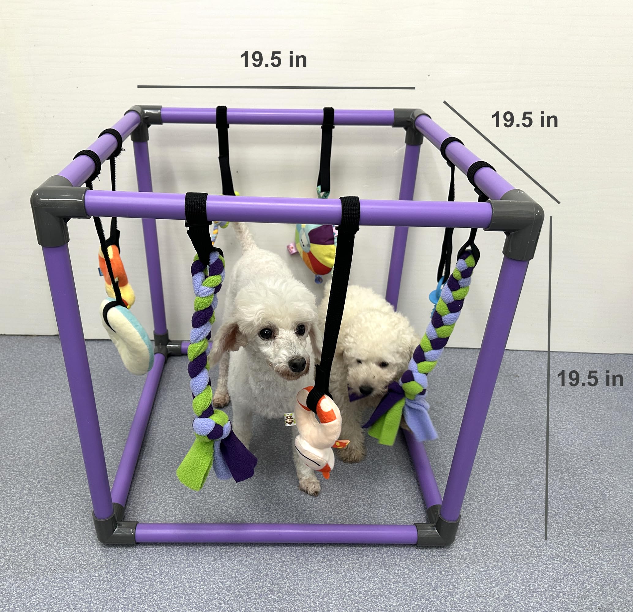 DOZZOPET colorful plush bells engage senses with sounds.
