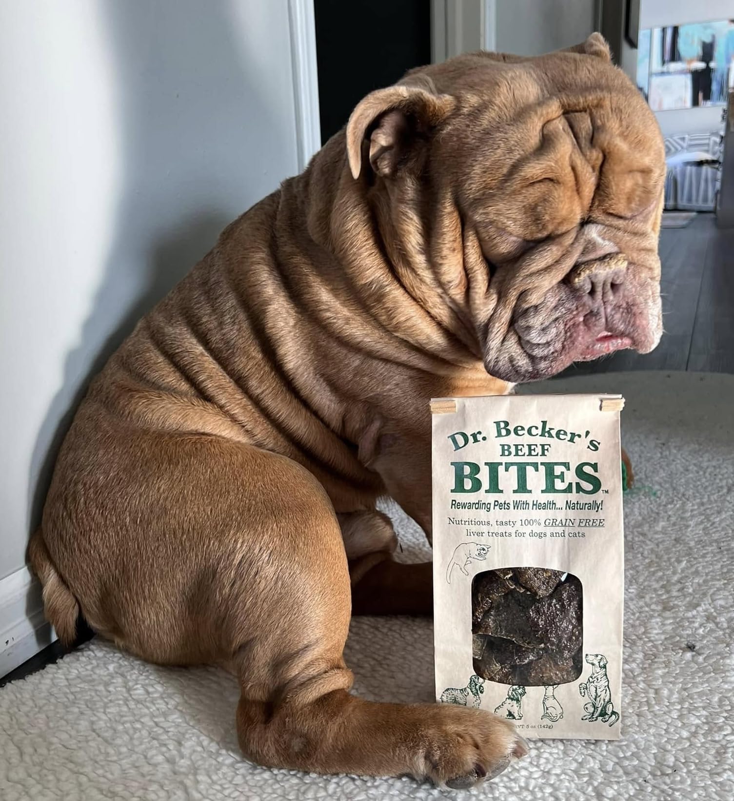Dr. Becker's Weight-Management Support Treats, option for portion-controlled rewards.