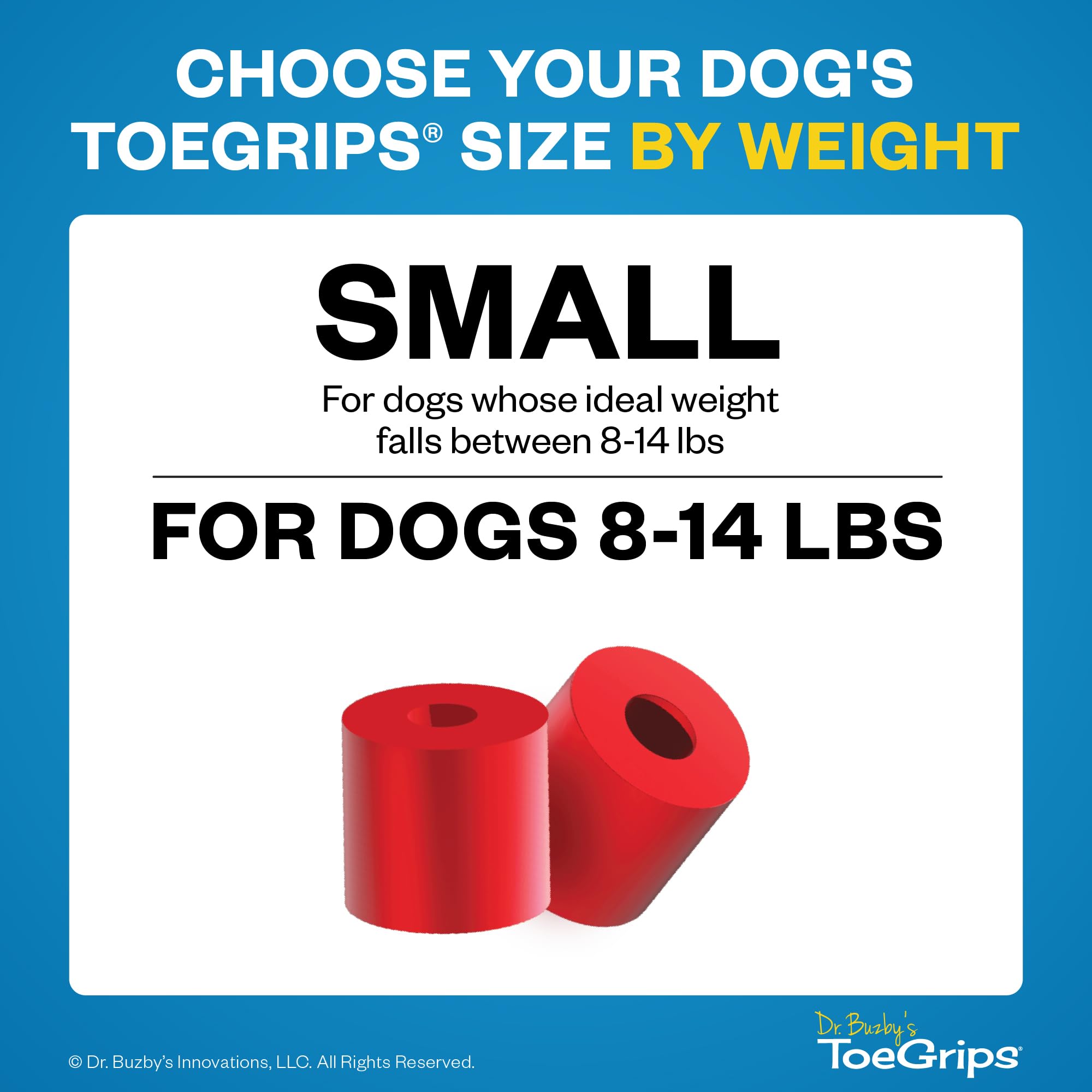 Dog walks confidently on hardwood with Dr Buzby's ToeGrips