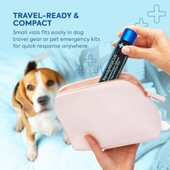 Dr. Cuddles ReadyRESCUE usage with food highlights easy administration during calm moments