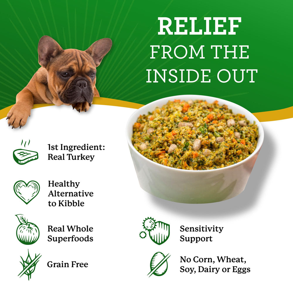 Rehydrated yield shows 20 pounds of meals from 5 pounds.