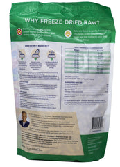 Dr. Marty Nature Blend ingredient closeup highlights NZ lamb, venison, beef, and mackerel for balanced nutrition.