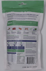 Dr. Marty Nature's Blend ingredient closeup shows real meats and fruits for balanced nutrition.