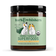 Dr. Mercola Alimento fermentado para gatos y perros en envase de 78 g, snack diario saludable