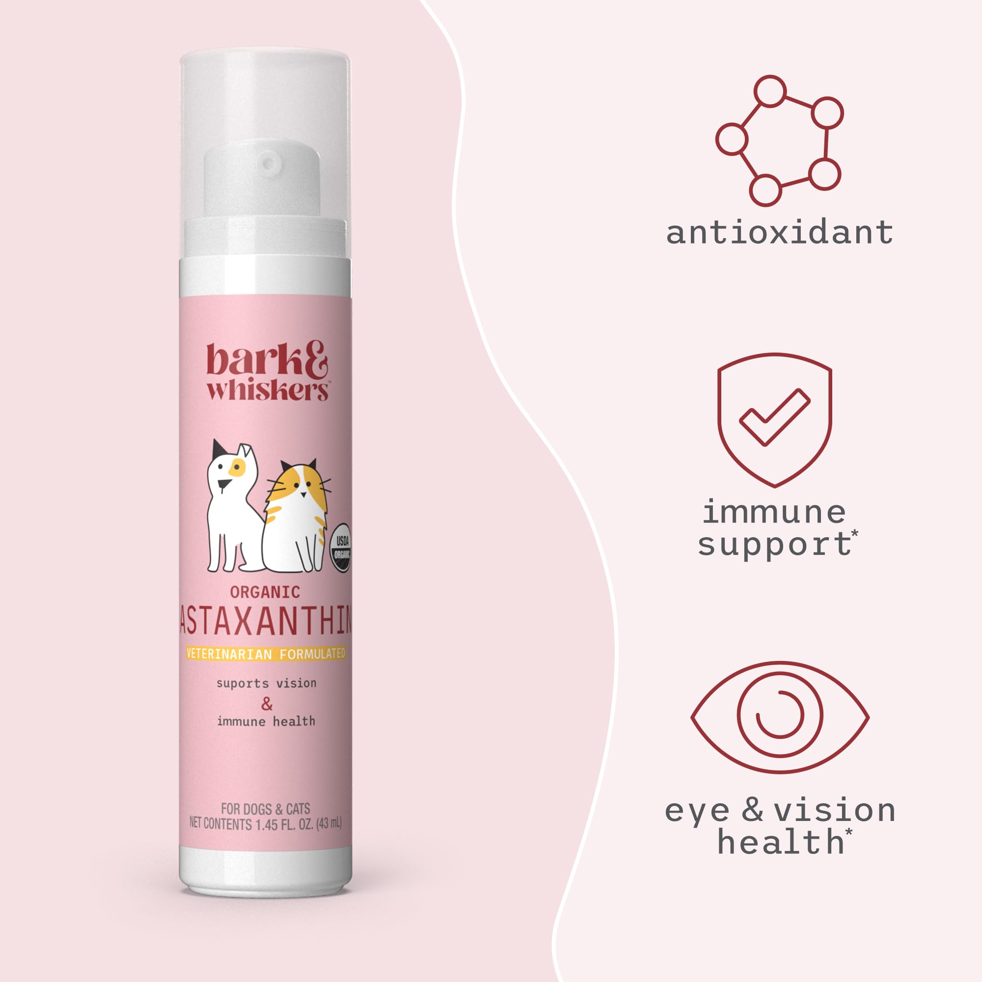 Dr. Mercola astaxanthin liquid pump pet-use case for everyday vitality.