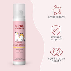 Dr. Mercola astaxanthin liquid pump pet-use case for everyday vitality.