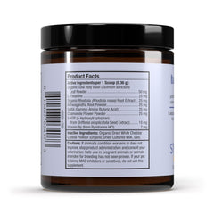 Dr. Mercola Bark & Whiskers calming ingredients like tulsi and L-theanine support pet stress resilience.