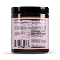 Dr. Mercola Bark & Whiskers Detox bottle pour for easy daily dosing