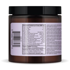Dr Mercola Bark & Whiskers digestive enzymes powder-dispense for measured enzyme servings.