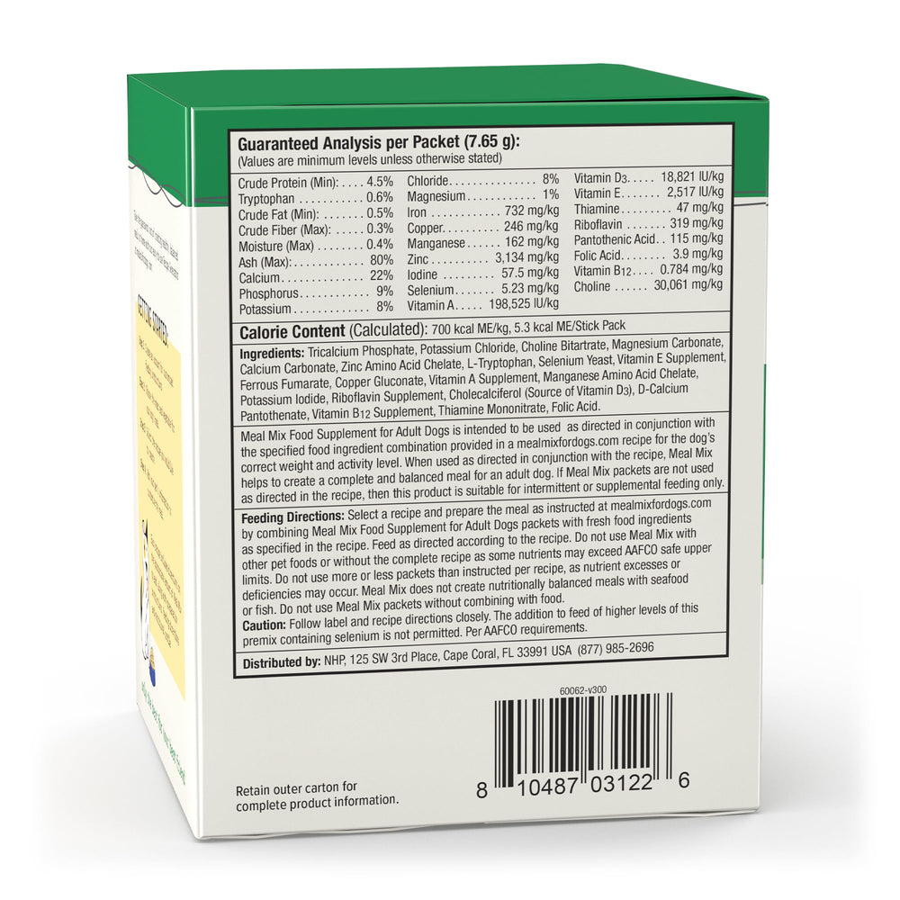 Dr. Mercola Bark & Whiskers meal mix in a serving bowl highlights fresh balanced dog meals