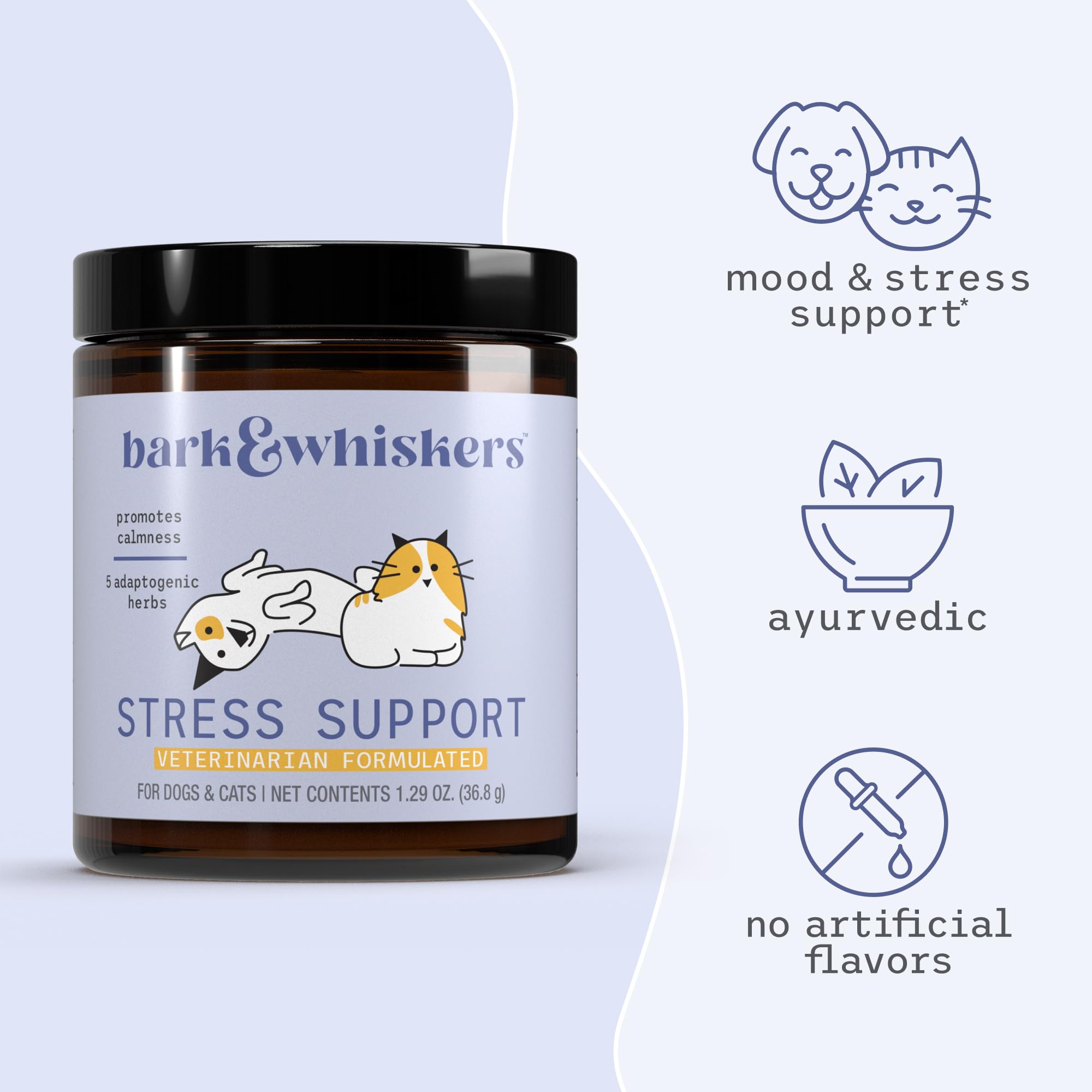 Dr. Mercola Bark & Whiskers veterinarian-formulated formula for everyday wellness.