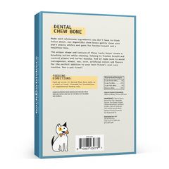 Dr Mercola Dental Chew Bones texture close-up highlights natural cleaning abrasives
