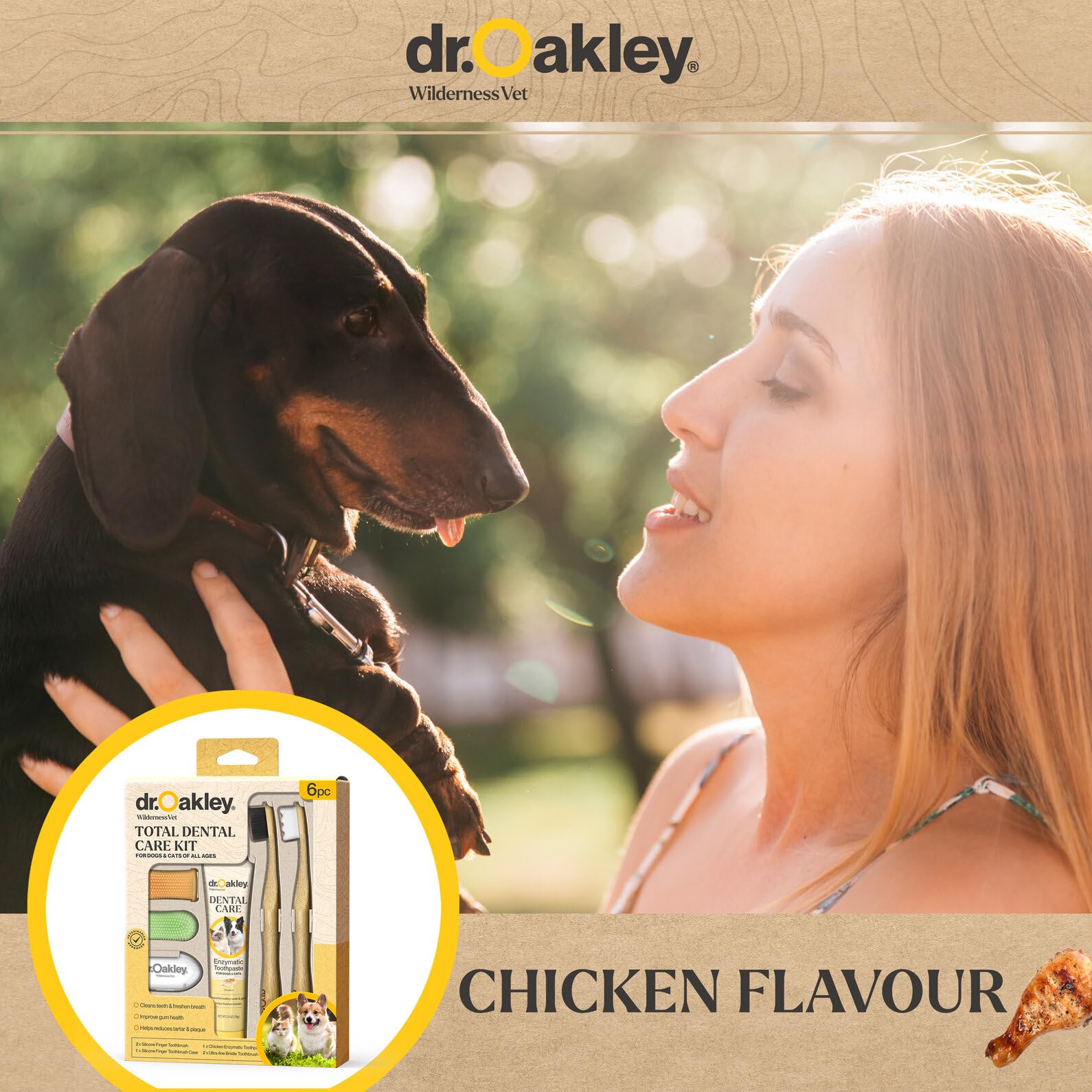 Dr. Oakley kit supports fresh breath and gum health