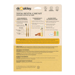 Dr. Oakley silicone finger toothbrushes for quick brushing sessions