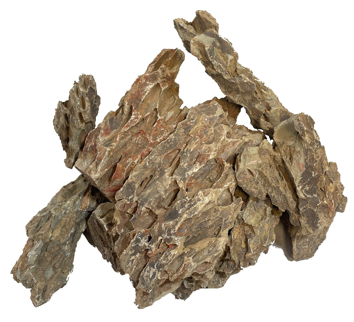 Dragonstone rocks collection-01 ideal for natural aquascapes in freshwater tanks.