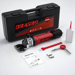 Dragro Sheep Clippers 6-speed control tailors precision for sensitive areas.
