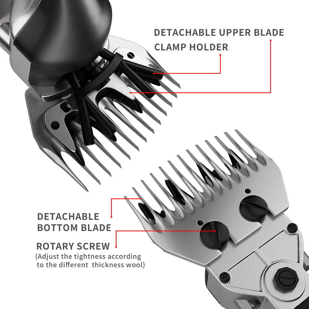 Dragro Sheep Clippers quick shearing rate helps finish tasks faster.