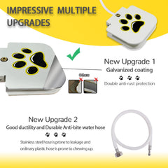 DRAROAD paw pedal step activates water quickly for training and outdoor use.