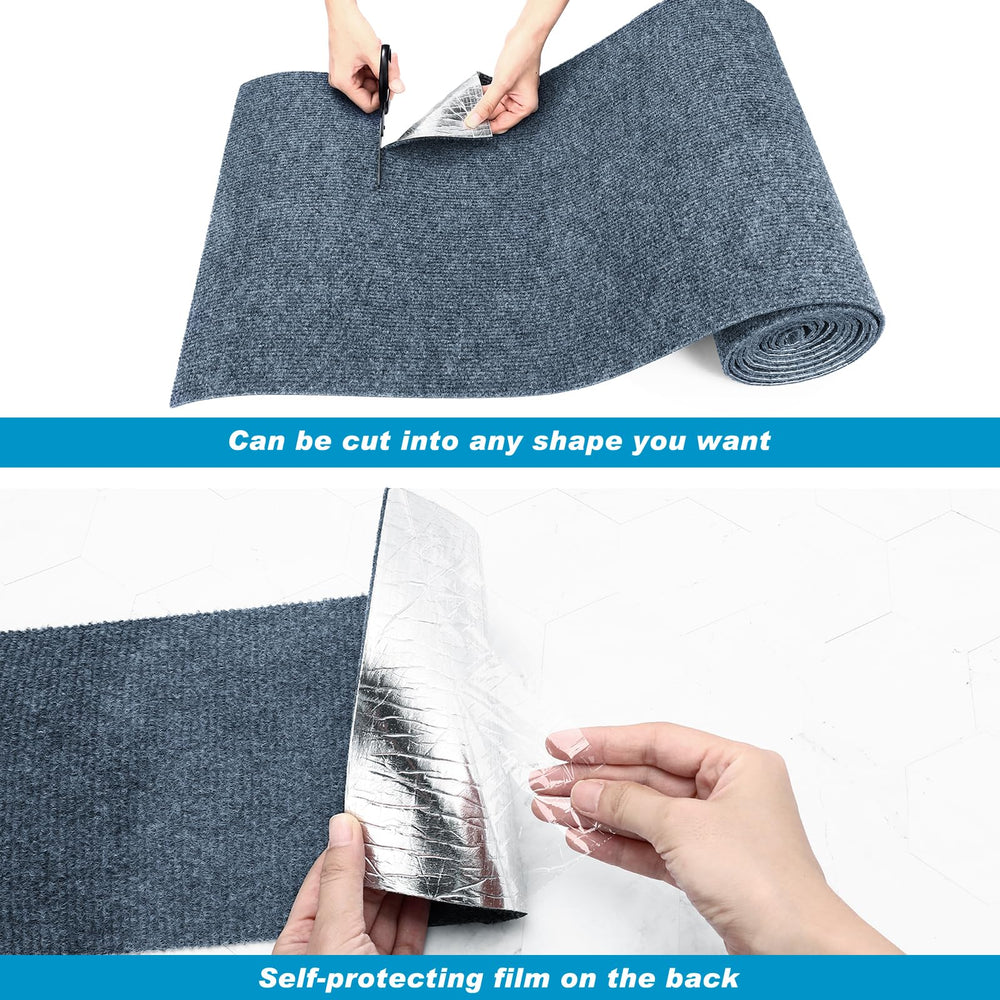 Draupnir cat scratching mat edge-cutting detail for clean sizing
