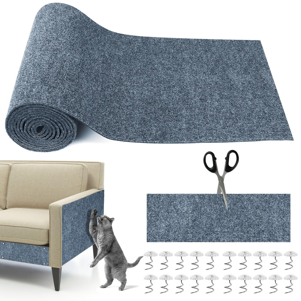 Draupnir cat scratching mat wide roll shows durable furniture protection