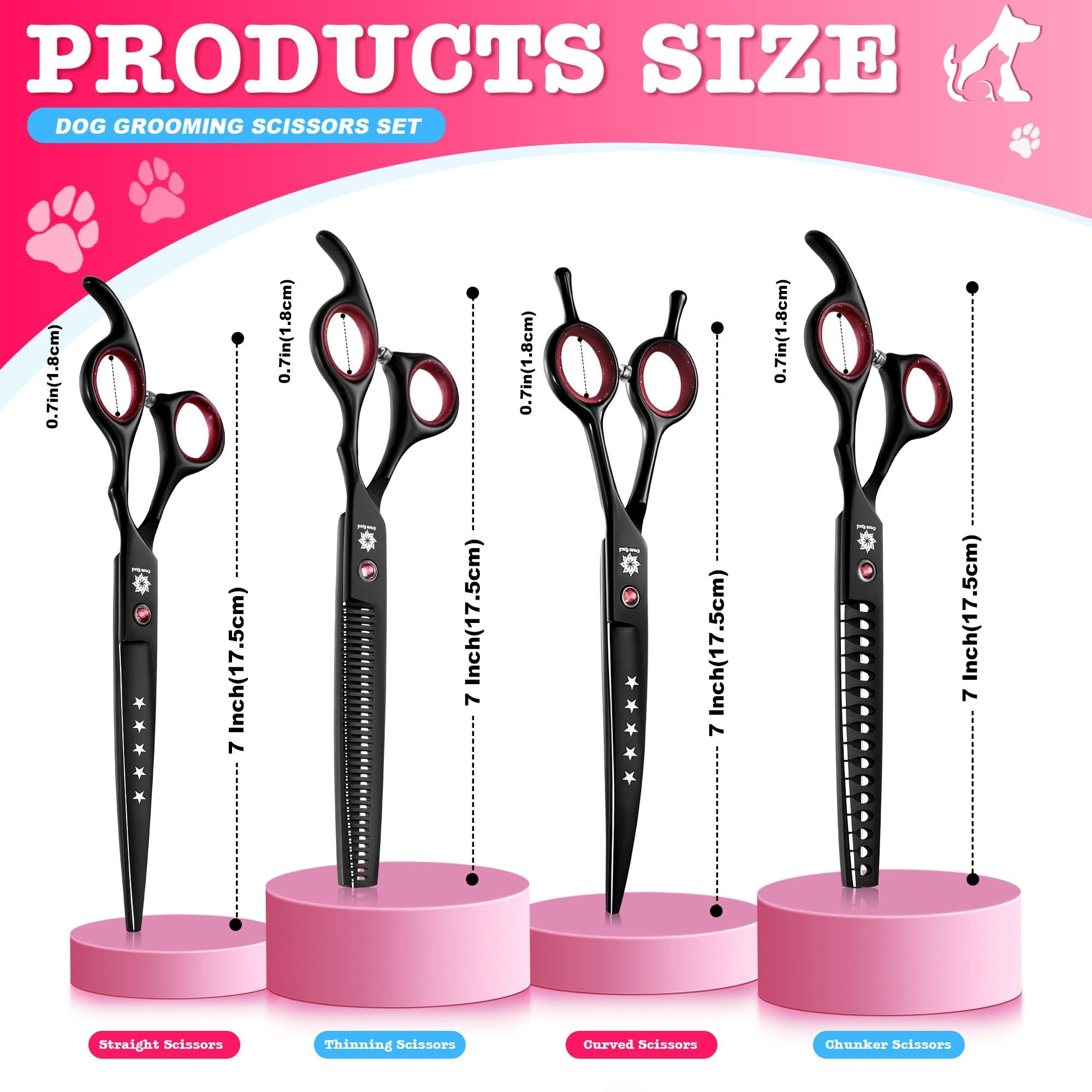 Dream Reach 6in-1 set chunker and thinner enables versatile grooming options