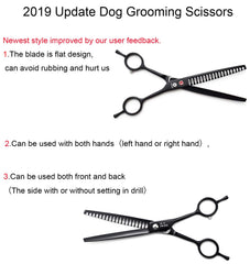 Dream Reach flat-blade design chunker detail reduces snagging during grooming.