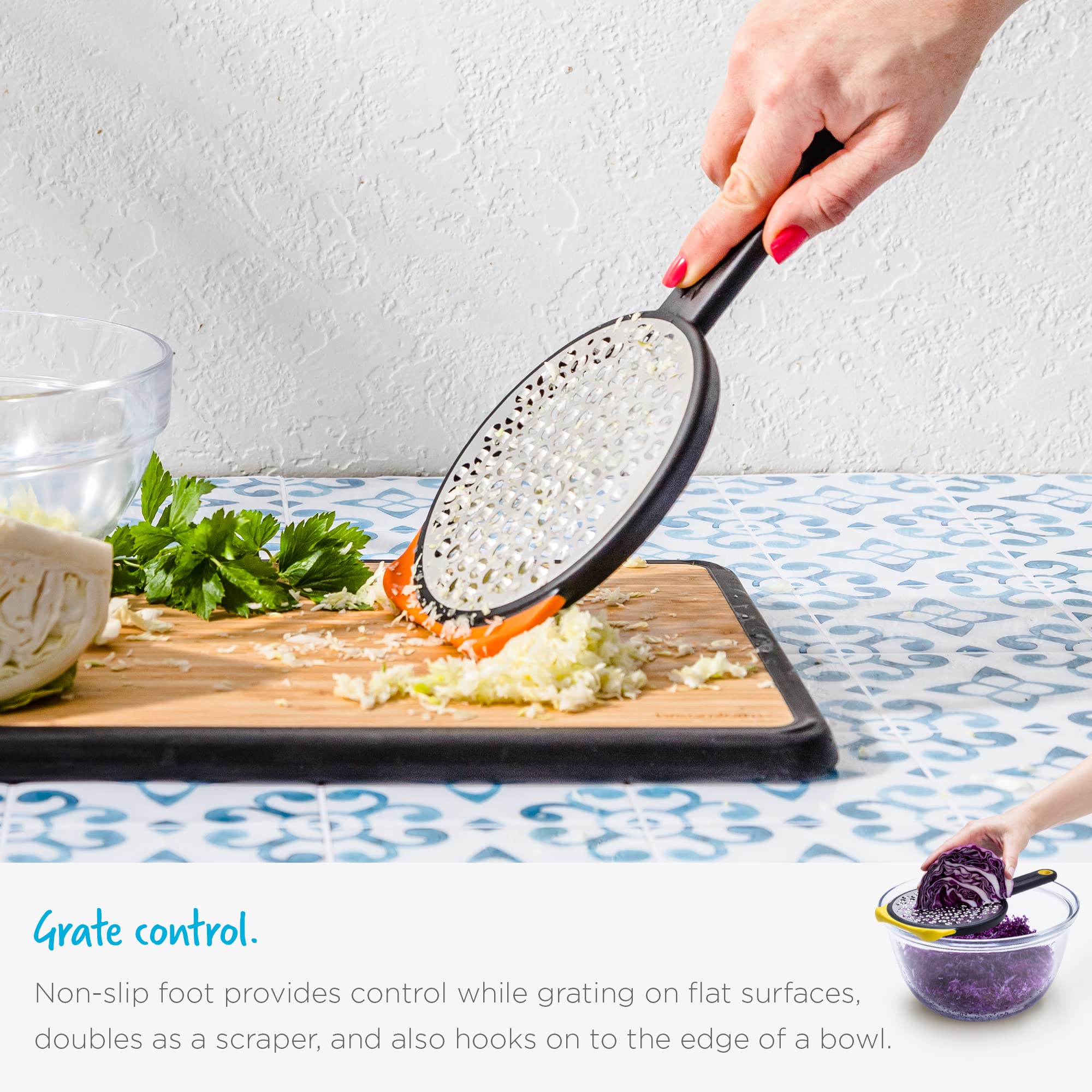 Dreamfarm Ograte carrot and zucchini grating for quick meal prep