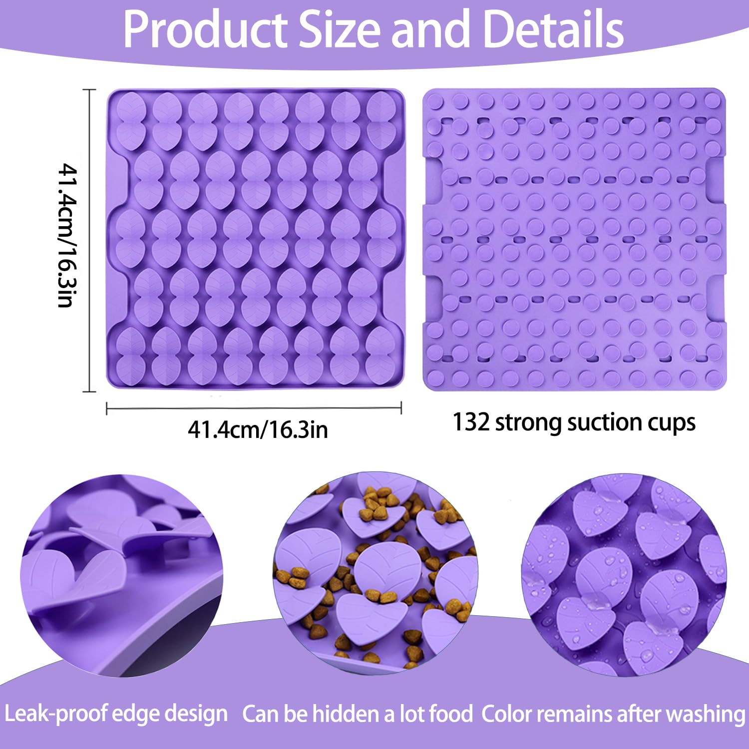 Drescu silicone lick mat is BPA-free and food-grade for safety