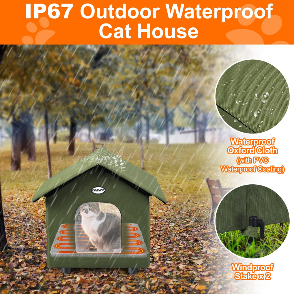 Dreyoo IP67 waterproof material helps endure wet weather conditions