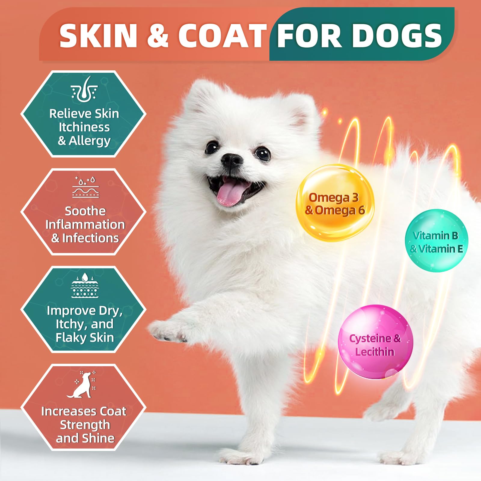 DRFOSTER dog multivitamin bites glucosamine chondroitin for joints