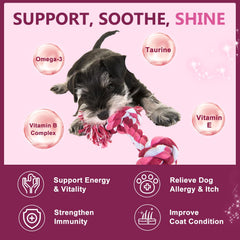 DRFOSTER dog probiotics with spore strains reach deep intestine for stool quality.