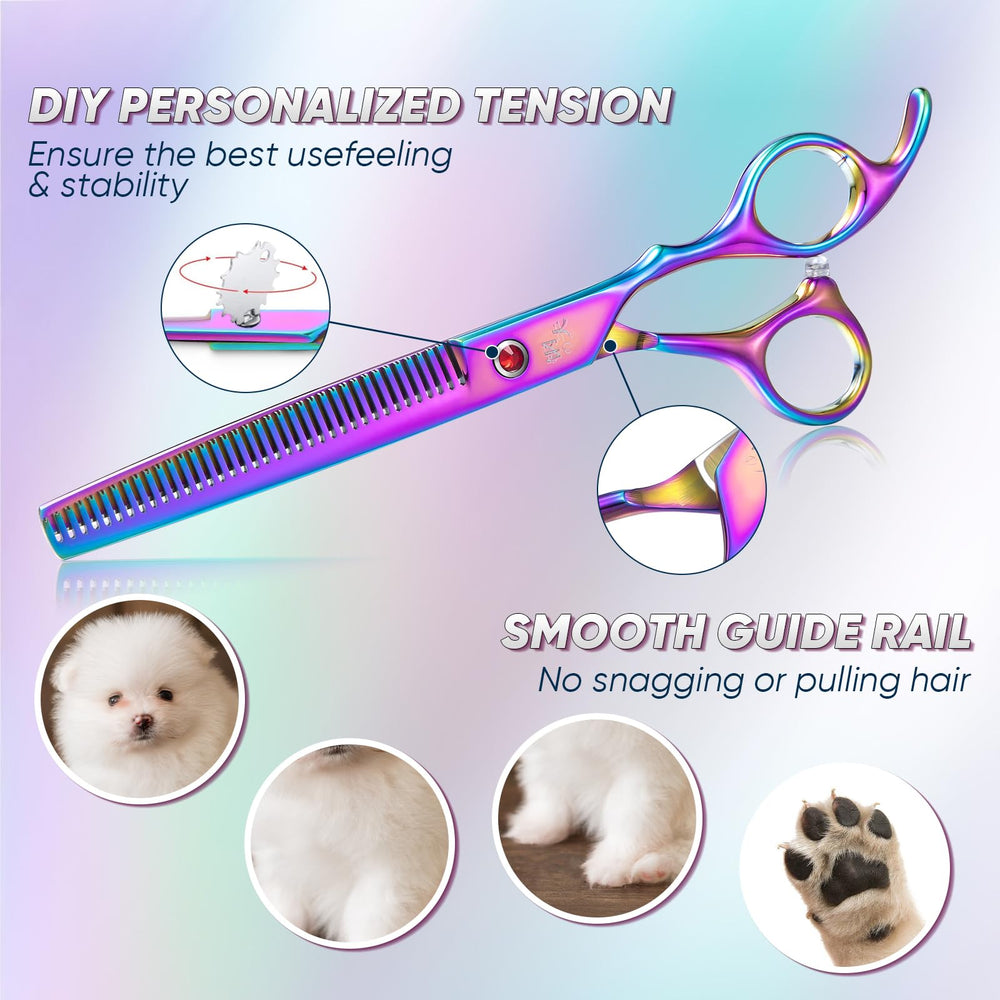DRGSKL adjustment-screw-and-muffler demonstrates enhanced control and reduced pet-stress during grooming.