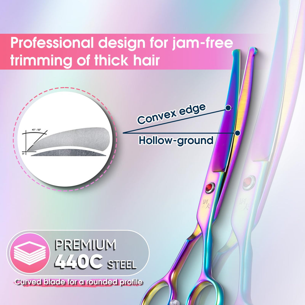DRGSKL safety-round-tips reduce nick risk for safer home or professional grooming.
