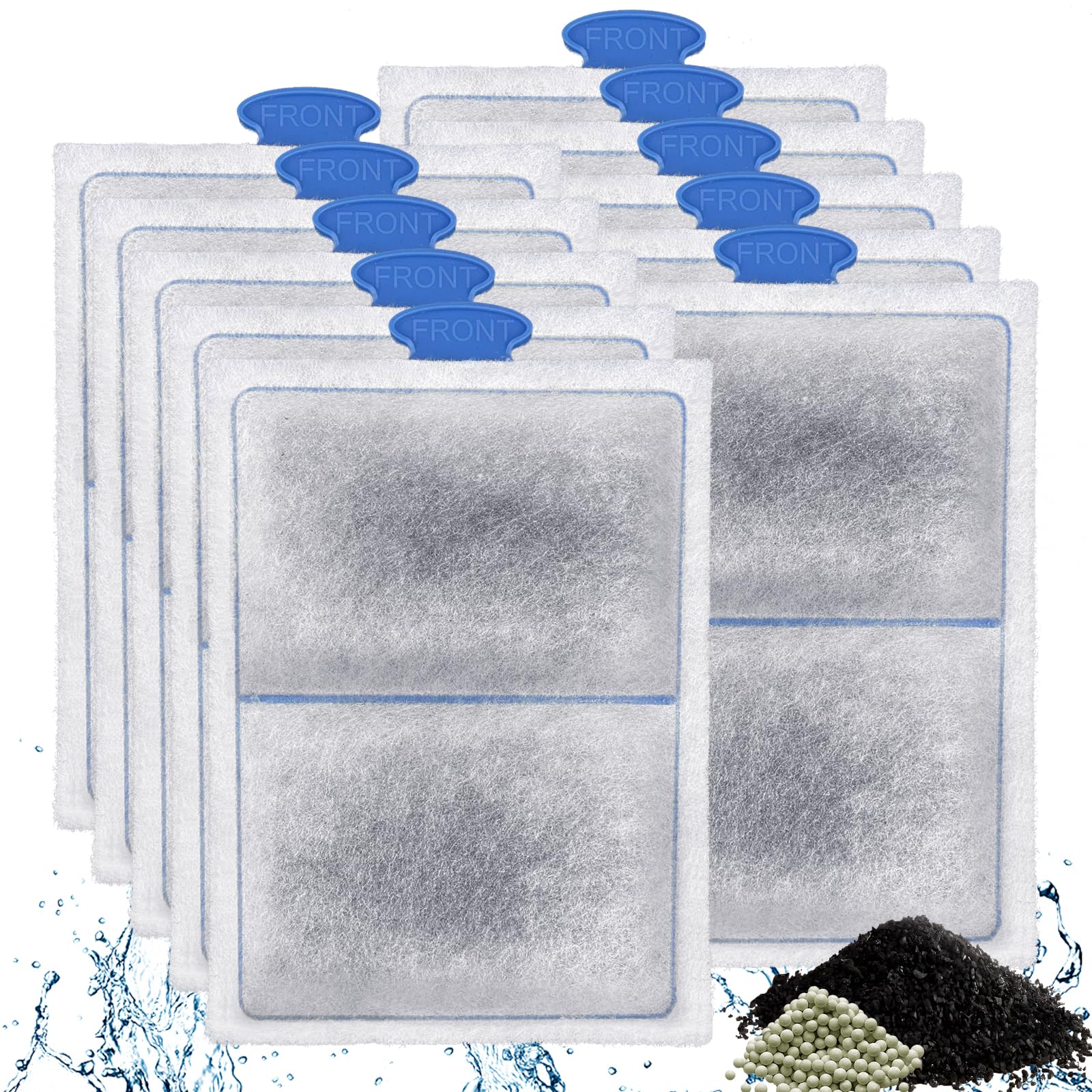 driamor PF-L filter pack-10 cartridges compatible with PF20-PF75 for consistent aquarium maintenance
