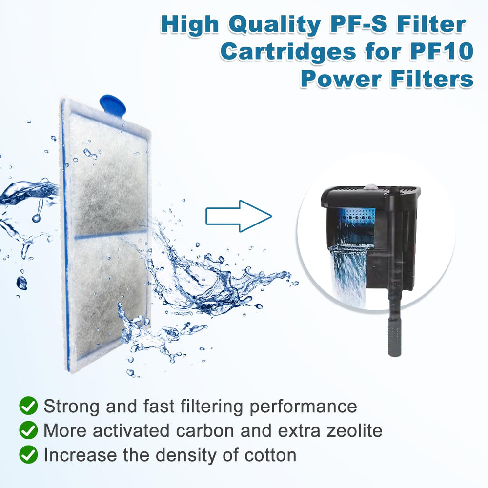 driamor PF-S cartucho algodón grueso; filtración más densa para partículas.
