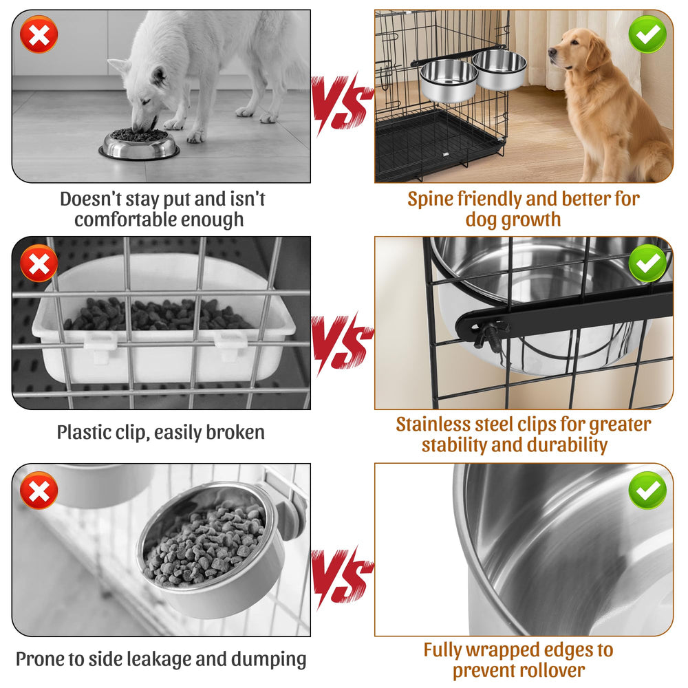 DricRoda adjustable-height feeding supports growing pets