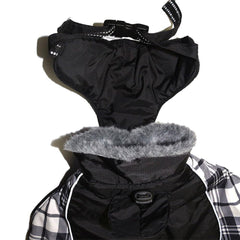 DroolingDog coat features adjustable buckle for a secure fit during activity.