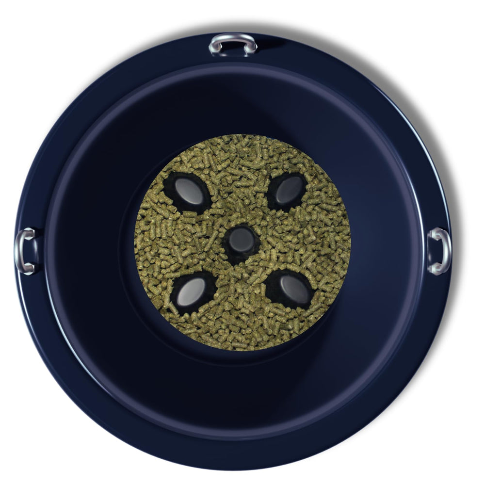 Drop 'N' Slow durable polyethylene construction for lightweight, easy-to-clean reliability during daily use.