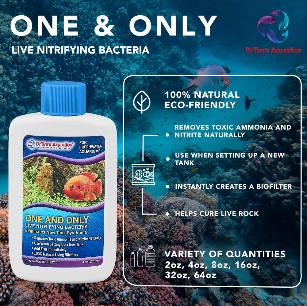 DrTim's Aquatics One & Only aquarium clarity suggests clearer water over time