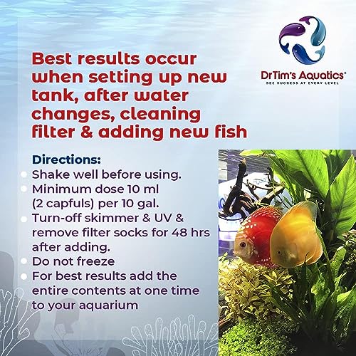 DrTim's Aquatics One & Only water quality stability shows steady parameters in tank