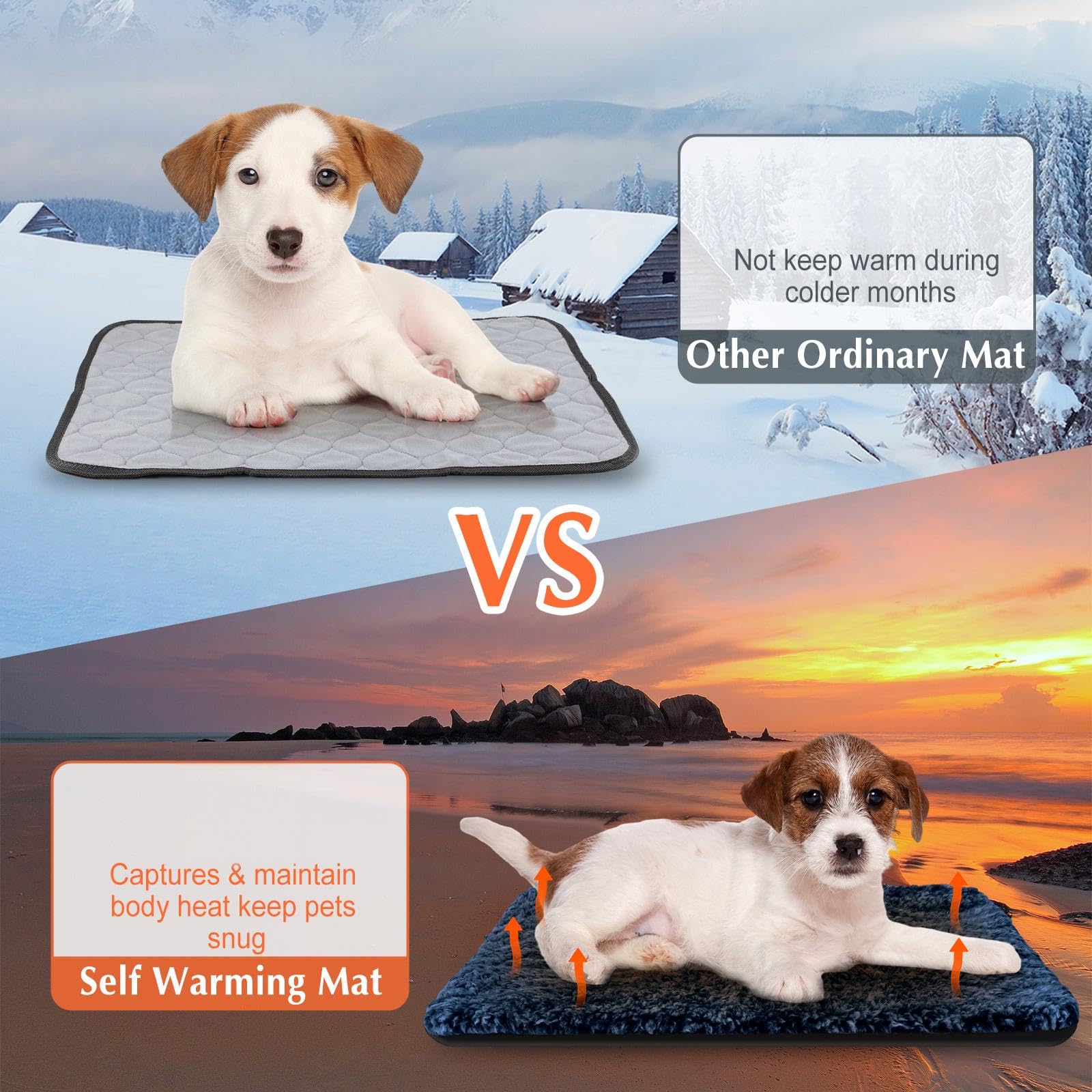 Drydiet anti-slip bottom keeps mat in place during use