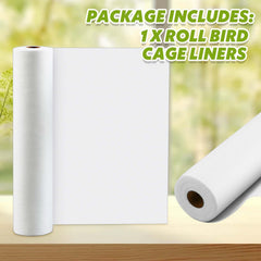 Drydiet bleach-free white liner offers a safe, chemical-free cage surface.