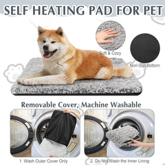 Drydiet cat pad with anti-slip bottom stays in place.