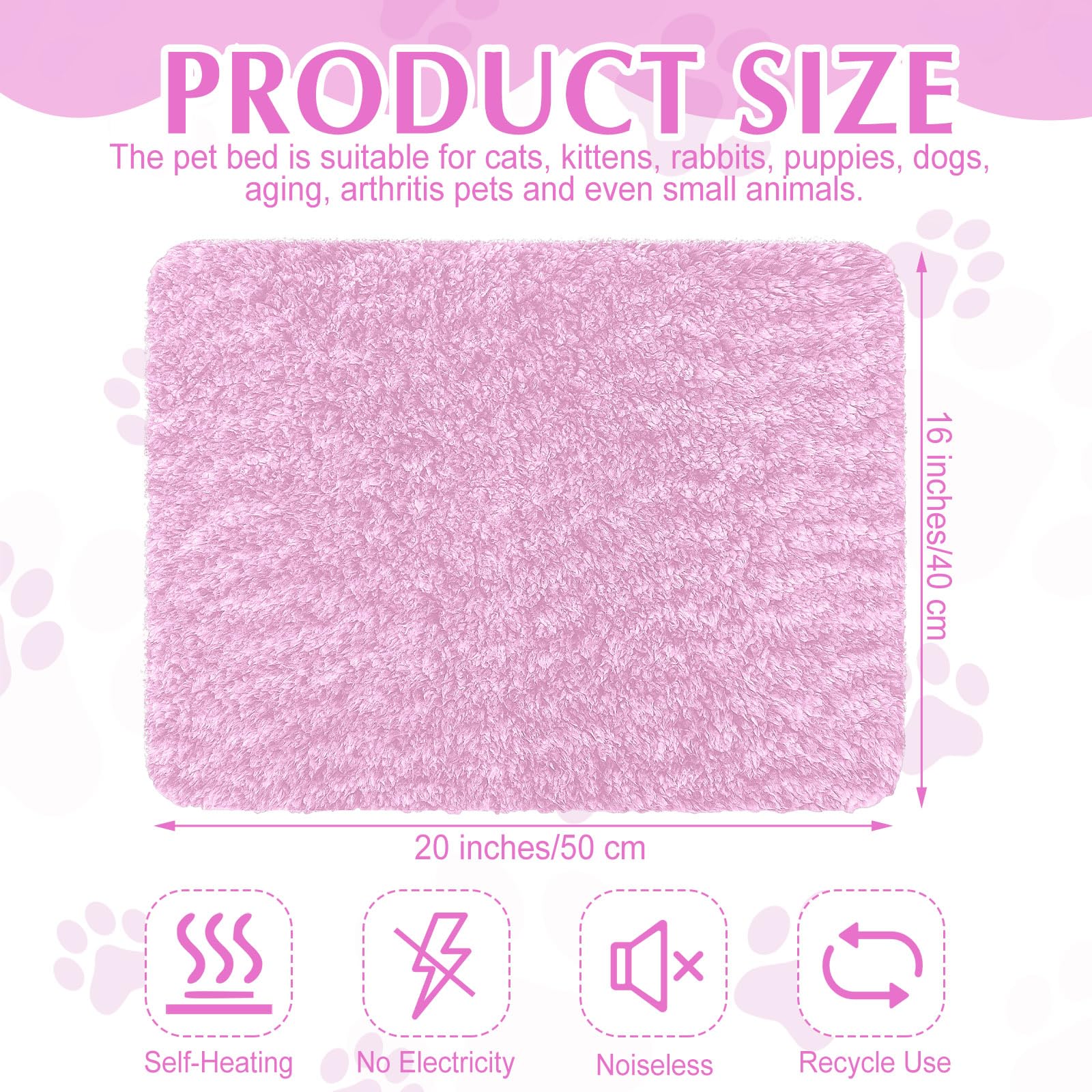 Drydiet cat pad plush-top closeup shows soft plush surface for snuggling comfort.