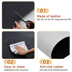 Drydiet PVC Pet Crate Floor Protector dog crate mat coordinates with large sizes for comfort