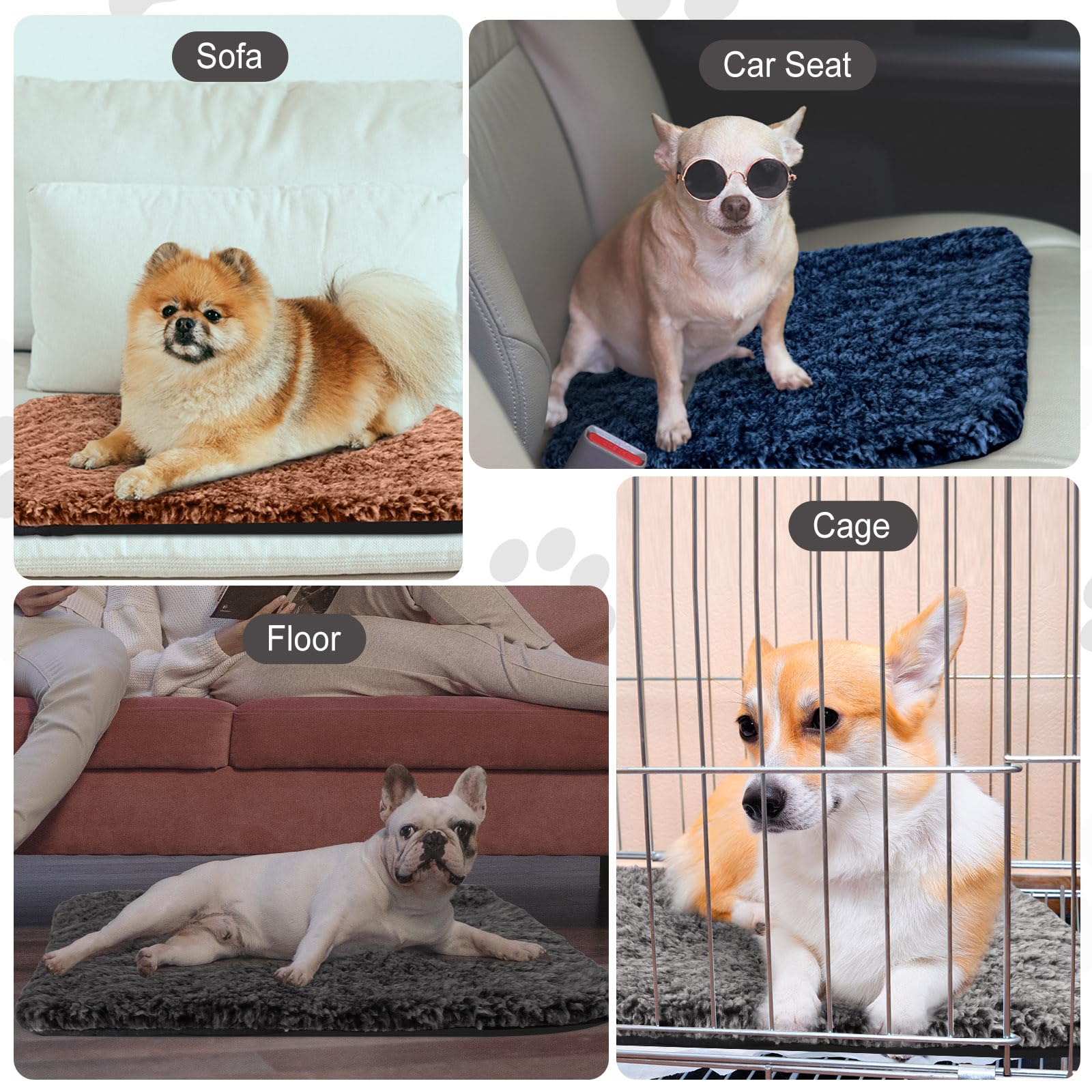 Drydiet self-heating cat pad black delivers soft warmth for lounging