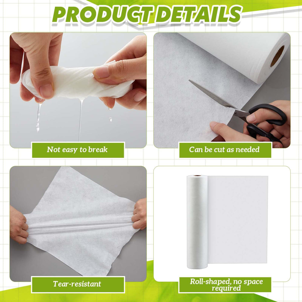 Drydiet water-absorption liner soaks spills and prevents messy surfaces.